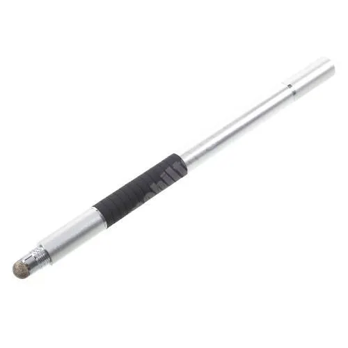 Evolveo StrongPhone Q8 LTE Érintőképernyő ceruza / golyóstoll - kapacitív kijelzőhöz, KÉZÍRÁSRA, RAJZOLÁSRA ALKALMAS - EZÜST