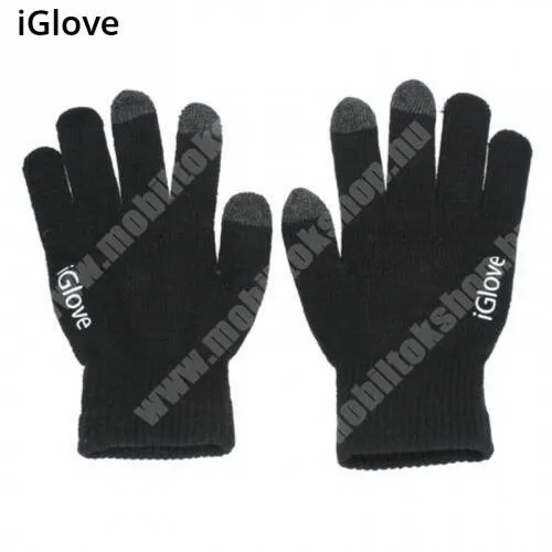 VODAFONE Smart Tab III 7 iGlove érintő kesztyű - kapacitív kijelzőhöz - FEKETE