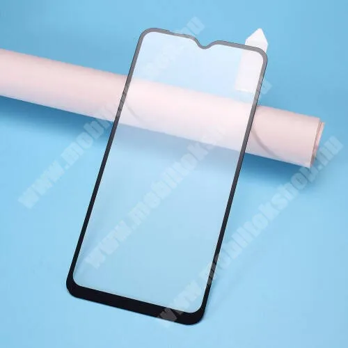  RURIHAI 3D előlap védő karcálló edzett üveg, 0.26mm - FEKETE - Xiaomi Redmi 8A - A TELJES KIJELZŐT VÉDI! - GYÁRI