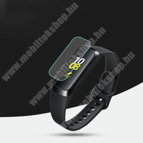  Samsung Galaxy Fit, TPU okosóra képernyővédő fólia, 1db, Clear, törlőkendővel
