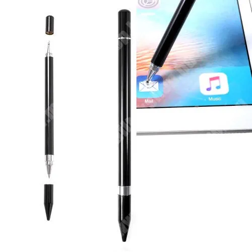 Red Bull Mobile LG Optimus Black Érintőképernyő ceruza / golyóstoll - kapacitív kijelzőhöz, KÉZÍRÁSRA, RAJZOLÁSRA ALKALMAS - FEKETE