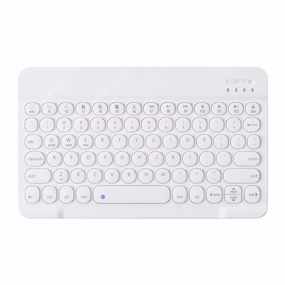 Evolveo StrongPhone Q8 LTE UNIVERZÁLIS hordozható BLUETOOTH billentyűzet - v3.0, ANGOL kiosztású!, beépített 200 mAh akkumulátor - FEHÉR