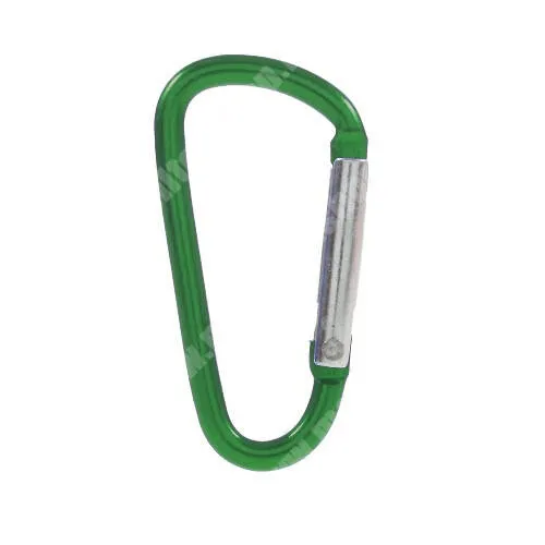 Evolveo StrongPhone Q8 LTE D-alakú alumínium karabiner - 1db - ZÖLD