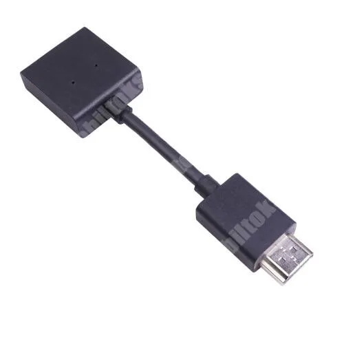 PRESTIGIO MultiPhone 5500 Duo HDMI apa - HDMI anya adapter - 4K támogatás, 11.5cm hosszú - FEKETE