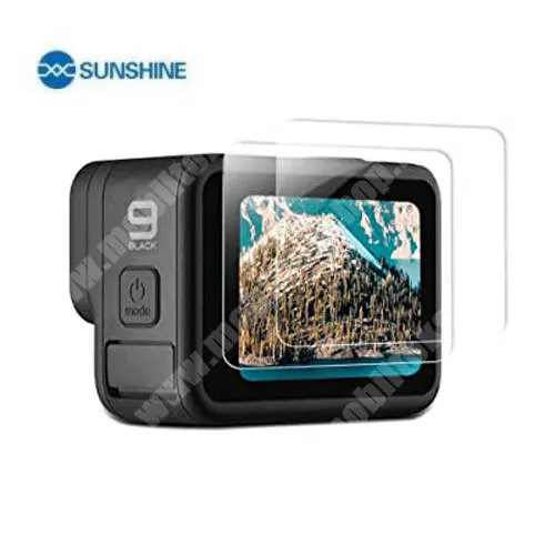GoPro Hero 9 SUNSHINE Hydrogel TPU kamera, fényképező védőfólia - Ultra Clear, ÖNREGENERÁLÓ! - 1db, a kijelzőt védi - GoPro Hero 11 / 10 / 9 - GYÁRI