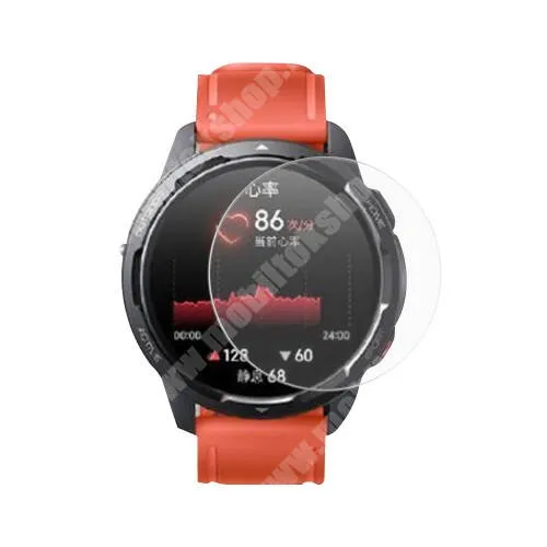  Okosóra előlap védő karcálló edzett üveg - 1db, 0.3mm, 9H, A képernyő sík részét védi - Xiaomi Watch Color 2