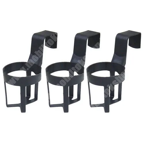 Evolveo StrongPhone Q8 LTE UNIVERZÁLIS pohártartó / italtartó - 1db, műanyag, járművek ajtajának oldalablak-szigetelése mögé akasztható, átmérője 7.5cm, magassága 8cm - FEKETE