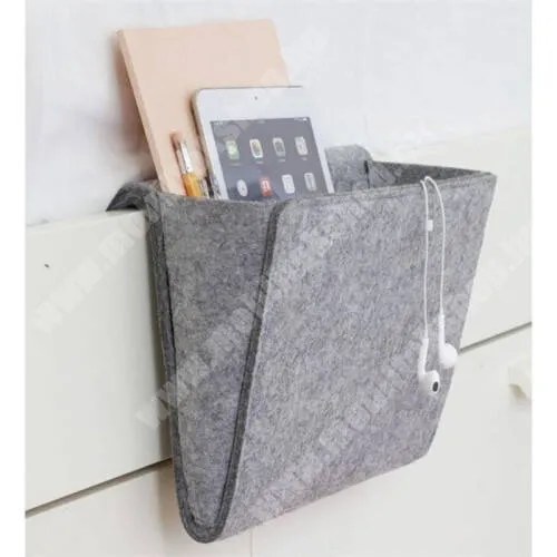 VODAFONE Smart Tab III 7 UNIVERZÁLIS tároló táska / rendszerező - kanapéra, fotel, székre is tehető, por- és cseppálló, nagy nyílással, 320 x 200mm - VILÁGOSSZÜRKE