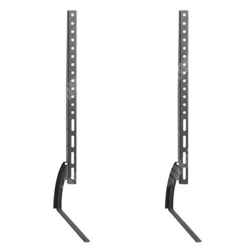 VODAFONE Smart Tab III 7 UNIVERZÁLIS TV állvány asztali tartó láb / konzol - 39"- 70"-os készülékekhez, max. 35kg teherbírás, 3 állítható magasság, háromszög alakú tartószerkezet, csúszásgátló talp, 70cm magas, 6cm furattávolság - FEKETE 