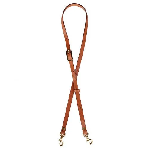 PRESTIGIO MultiPhone 5504 DUO UNIVERZÁLIS vállpánt táskákhoz, pénztárcákhoz - valódi bőr, állítható hosszúság, 125cm, szélesség: 1cm, vastagság: 3mm, gyorskioldó csat - BARNA