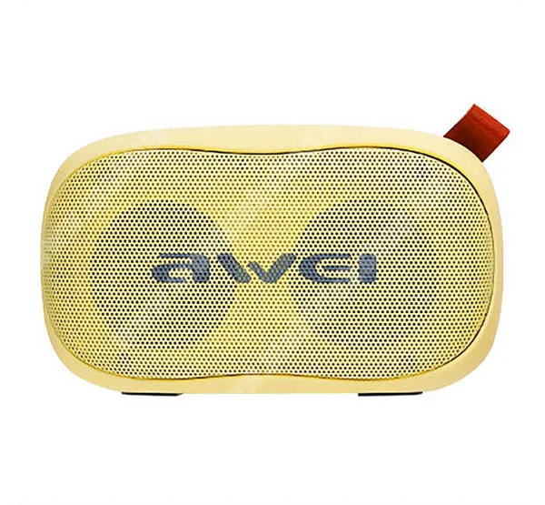 VODAFONE Smart Tab III 7 AWEI Y900 bluetooth hordozható hangszóró - SÁRGA - v4.2, 1200 mAh belső akku, 3,5mm jack, microSD, USB-A - GYÁRI