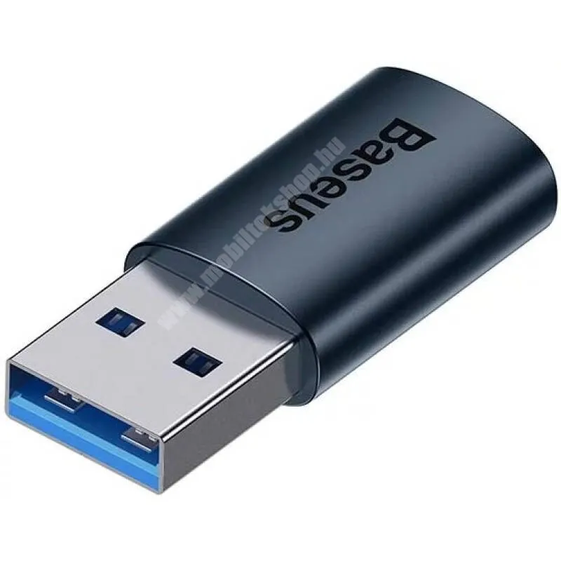 Jolla Jolla C BASEUS Ingenuity adapter - FEKETE - USB / Type-C aljzat, 10 Gbps, OTG, adatátvitel és töltés - ZJJQ000101 - GYÁRI