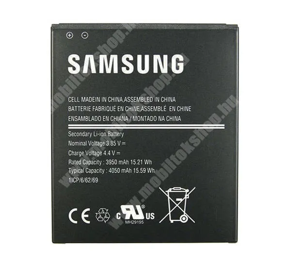  SAMSUNG akku 4050 mAh LI-ION - SAMSUNG Galaxy Xcover Pro (SM-G715F) Xcover Pro EE - EB-BG715BBE / GH43-04993A - GYÁRI