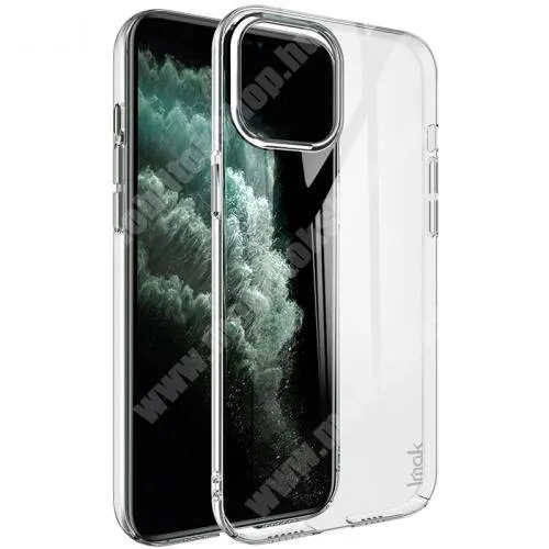  IMAK Crystal Case II Pro műanyag védő tok / hátlap - ULTRAVÉKONY! - ÁTLÁTSZÓ - APPLE iPhone 12 Pro Max - GYÁRI