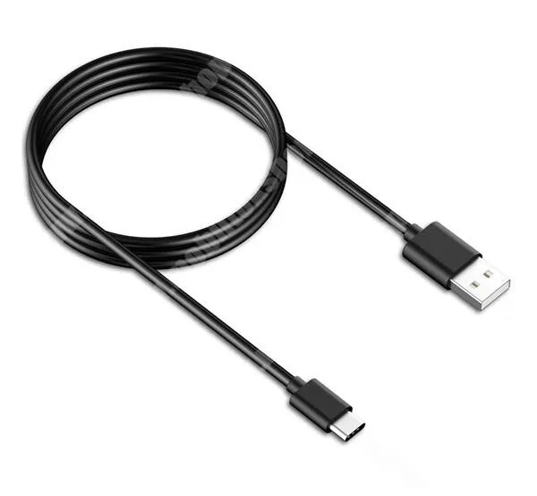  SAMSUNG adatátvitel adatkábel / USB töltő - USB / Type-C csatlakozók, 1,5m hosszú, gyorstöltés támogatás - FEKETE - EP-DW700CBE - GYÁRI