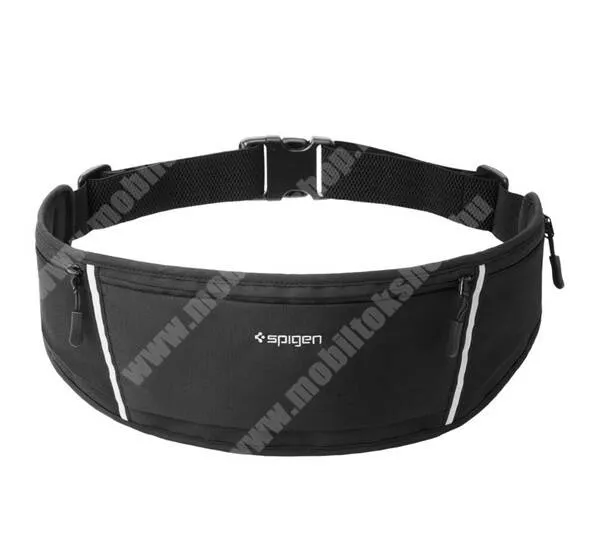 Jolla Jolla C SPIGEN A710, Univerzális, Tok, Derékra rögzíthető, Övtáska, Vízálló, 195x113mm, Fekete