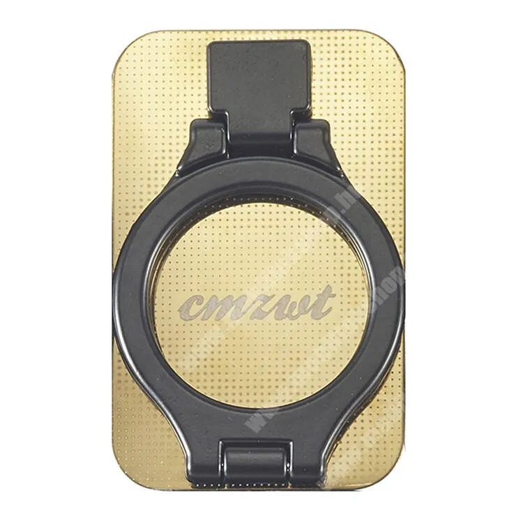 VODAFONE Smart Tab III 7 Fém ujjtámasz, Kinyitható duplagyűrűs tartó, Asztali tartó, Készülékre ragasztható, Biztos fogás készülékéhez, Arany