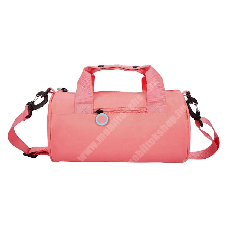 GoPro Hero 9 Női válltáska, Crossbody, Cipzár, Állítható pánt, Hordozófül, Cseppálló oxford szövet, 280 x 150 x 150mm, Rózsaszín