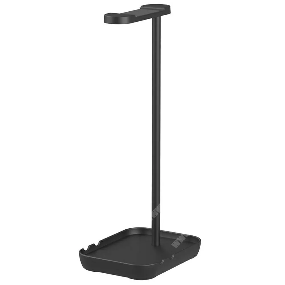 Jolla Jolla C Gamer fejhallgató tartó, állvány, Alumínium, Csúszásgátló, Fekete