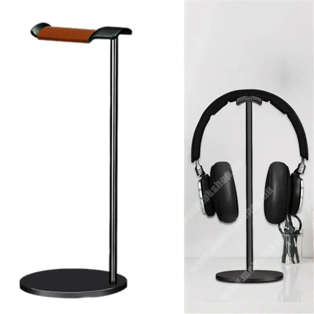 PRESTIGIO MultiPhone 5504 DUO Gamer fejhallgató tartó, állvány, Alumínium, Csúszásgátló, 270 x 100mm, Fekete