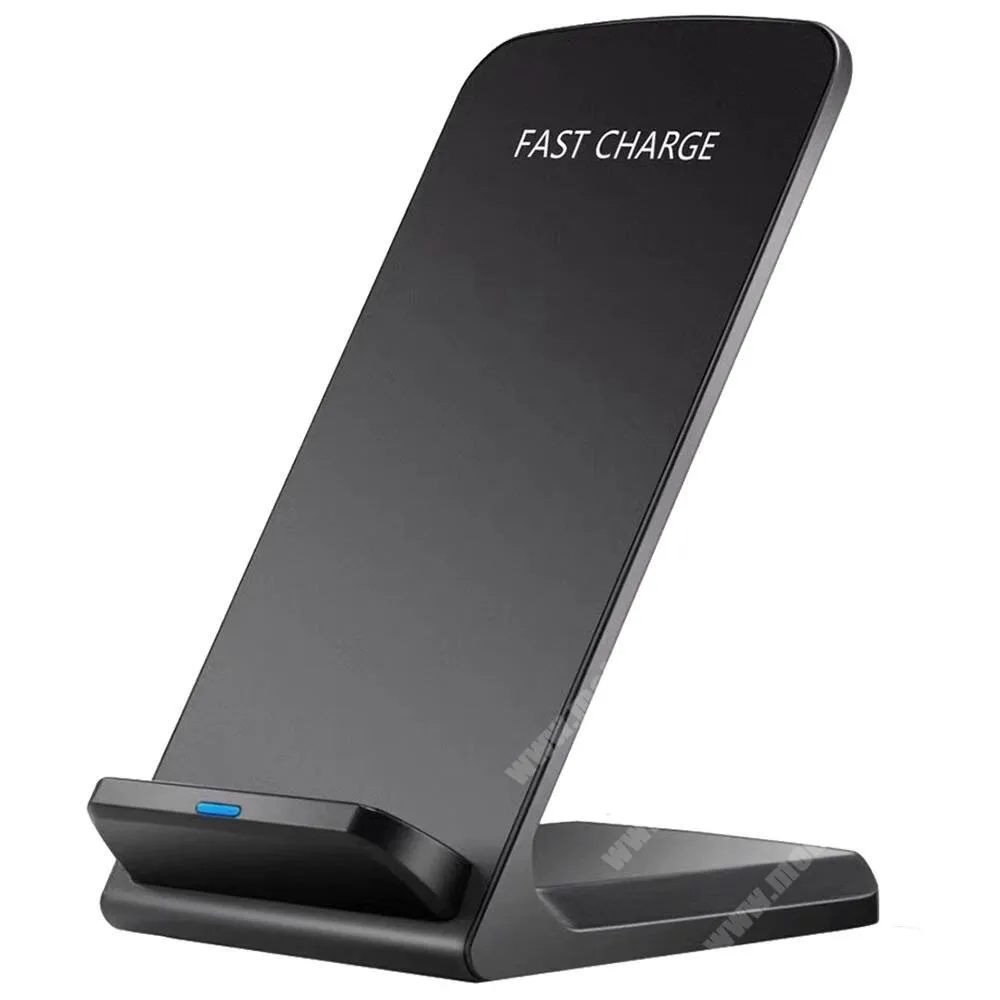 PRESTIGIO MultiPhone 5500 Duo Hálózati töltő állomás vezeték nélküli töltéshez, QI Wireless, 15W, Fogadóegység nélkül, Z2, Fekete