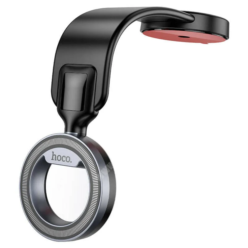 DIGI R1 Hoco Totem autós telefontartó, Állvány, Műszerfalra ragasztható, MagSafe mágneses, Állítható, H71, Fekete