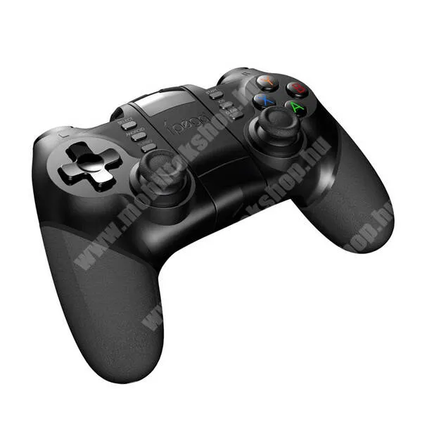  iPega kontroller, Joystick, Bluetooth v5.0, 380mAh akku, iOS, Android, PC, PS3, PS4, Nintendo Switch kompatibilis, PG-9076, Fekete
