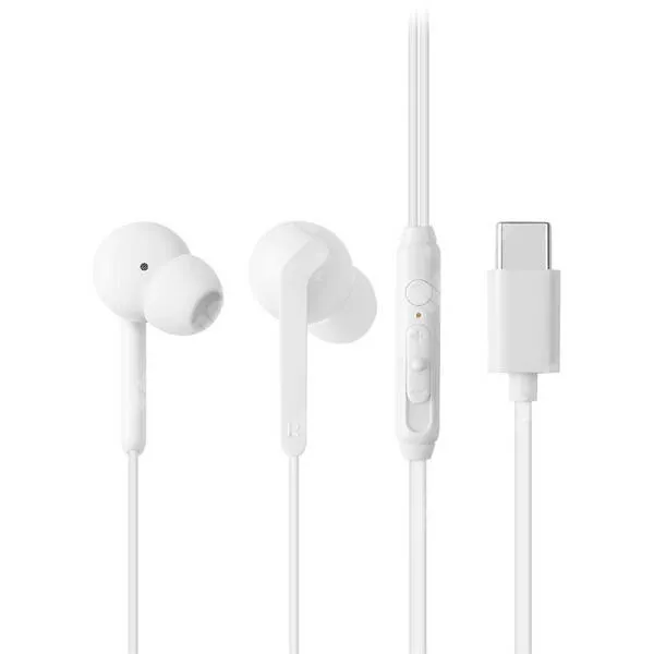  Samsung fülhallgató, sztereo, headset, USB-C csatlakozás, Mikrofon, Felvevő és hangerő szabályzó gomb, DAC chip, GP-OEU024AE, Fehér