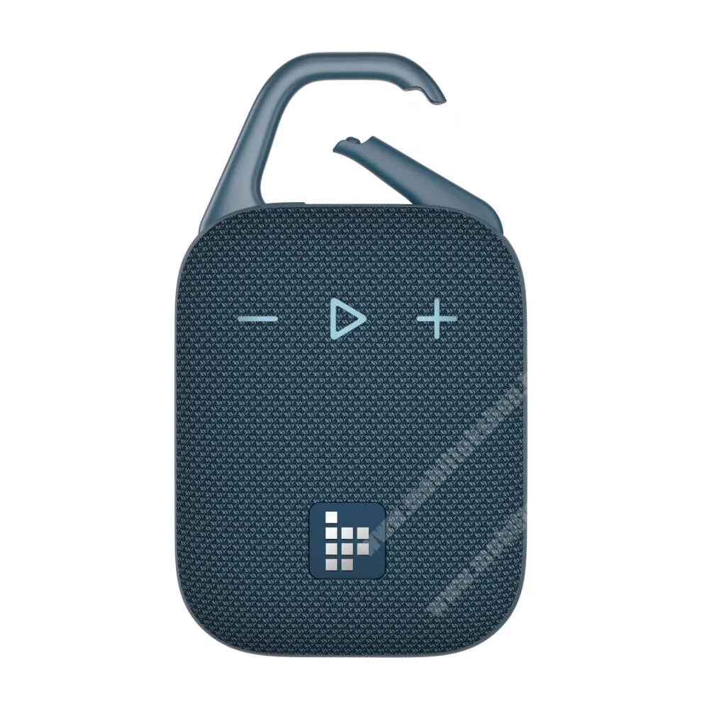 VODAFONE Smart Tab III 7 Tronsmart Mirtune H1 hordozható hangszóró, Bluetooth v5.3, 2000mAh akku, 50W, IPX7 vízálló, Karabíner, Sötétkék