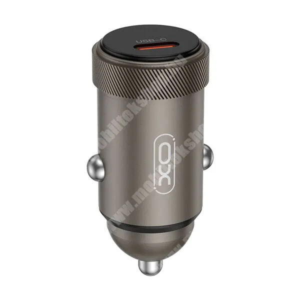 Jolla Jolla C XO autós telefontöltő, 1 x USB-C aljzat, 30W, PD 3.0, QC 3.0, AFC, FCP, SCP, PPS gyorstöltés, Kábel nélkül, CC70, Fekete