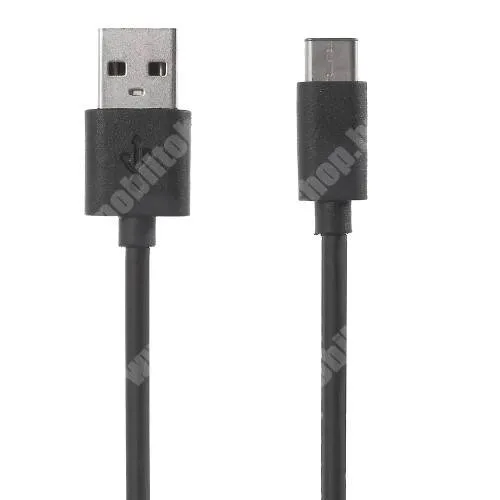 HMD XR21 XIAOMI adatátviteli kábel / USB töltő - USB 3.1 Type C - FEKETE - 1,2m, 10W - GYÁRI